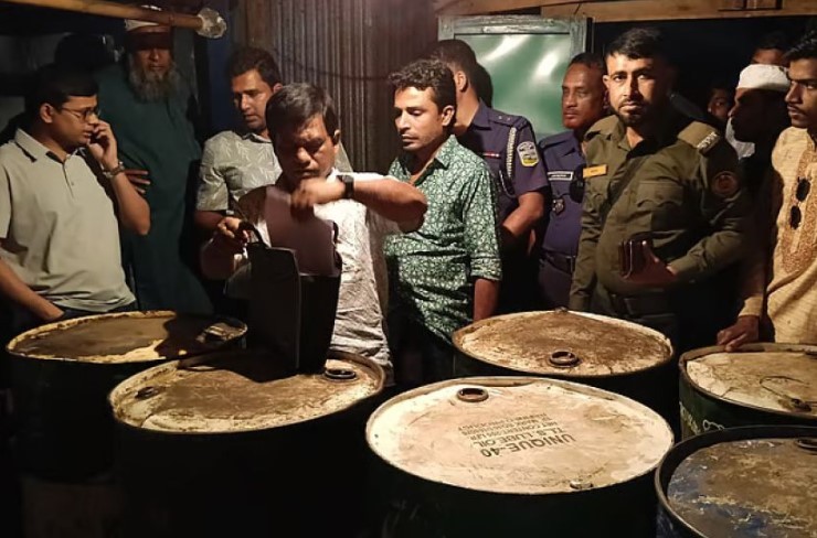 দেশব্যাপী অভিযানে ২ লাখ ৮ হাজার ৬৫০ লিটার তেল উদ্ধার